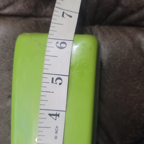 KATE SPADE two tone blue green hard sixe eyeglass sunglass case - Picture 7 of 11